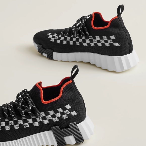 New Hermes Flex Slip-On Sneakers size 37 - Picture 6 of 7